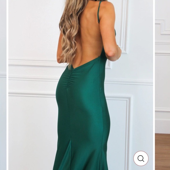 NWOT Bella & Bloom Backless Maxi Dress - Picture 2 of 5